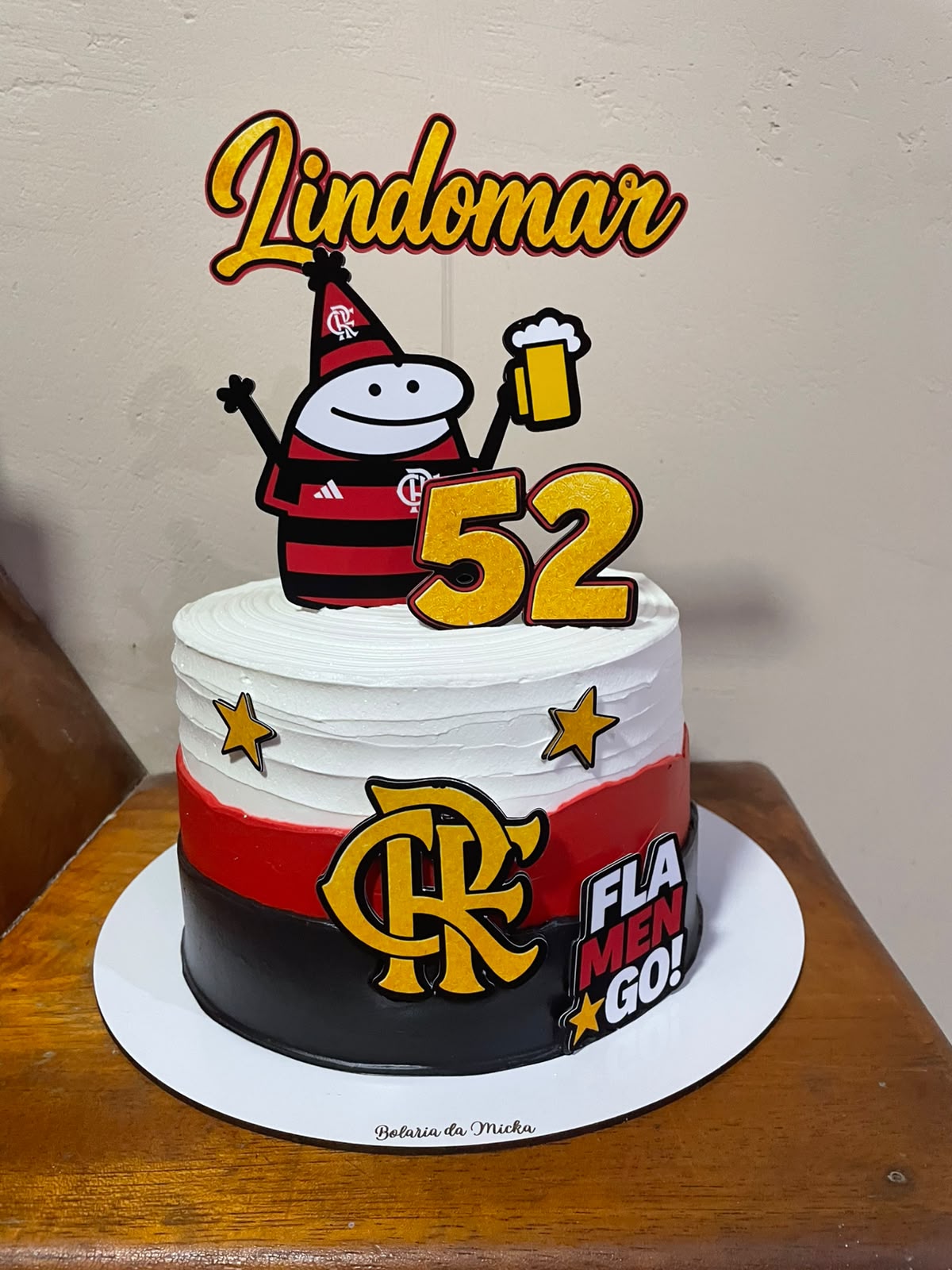 Bolo Flamengo